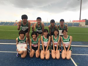水戸地区新人陸上競技大会！