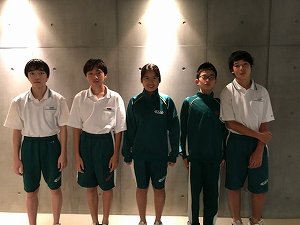 中央地区新人戦　水泳競技の部