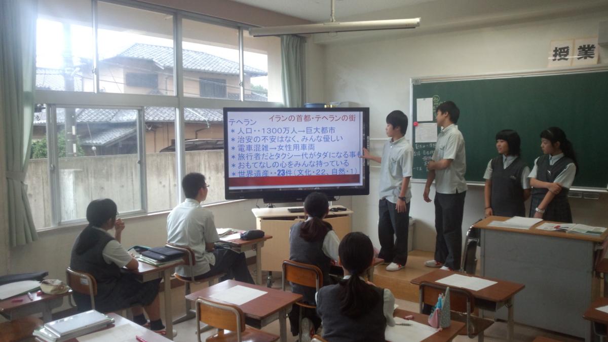 1年生プレゼンテーション