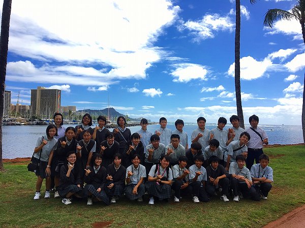 第２学年「ハワイ修学旅行」　Ｎｏ．１