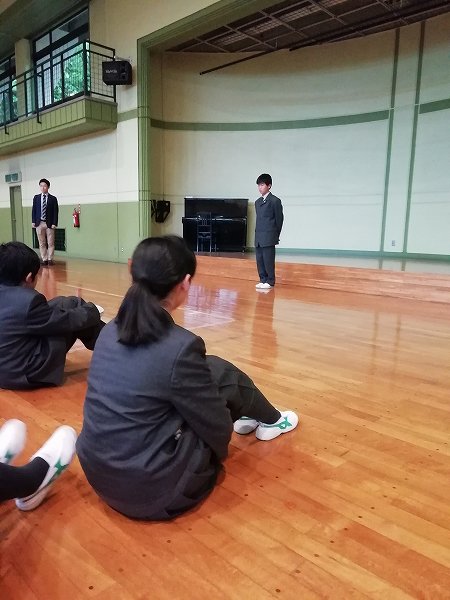 1,2学年学習合宿2日目
