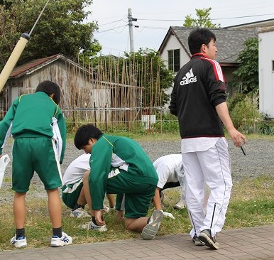 「清掃ボランティア活動」
