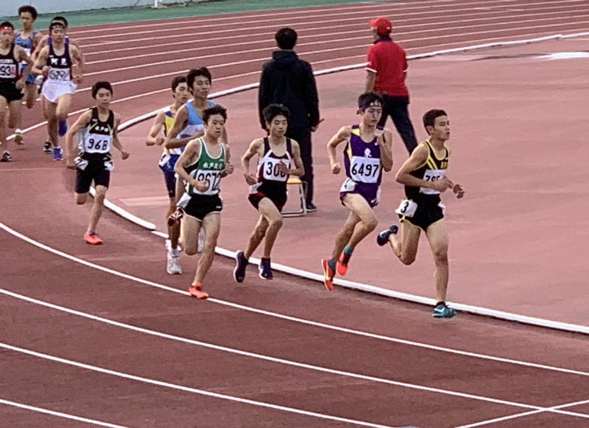 「茨城県新人陸上体育大会」に出場しました。