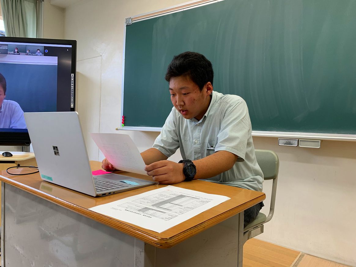 「令和2年度生徒総会」が開催されました。