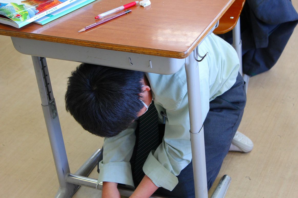 「令和３年度　避難訓練」を実施しました。