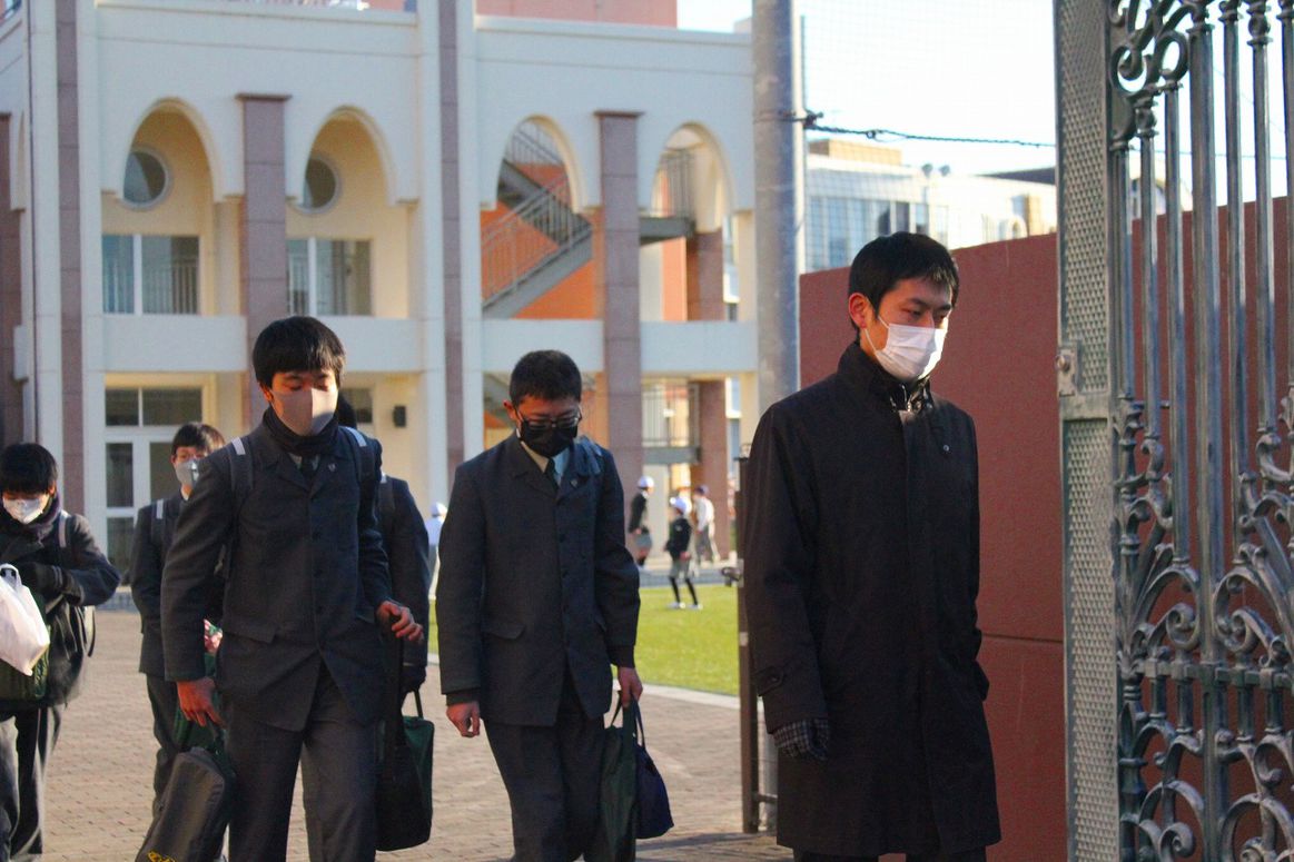 「水戸啓明高等学校」入試日です。
