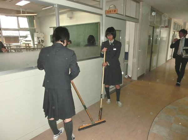 掃除の時間