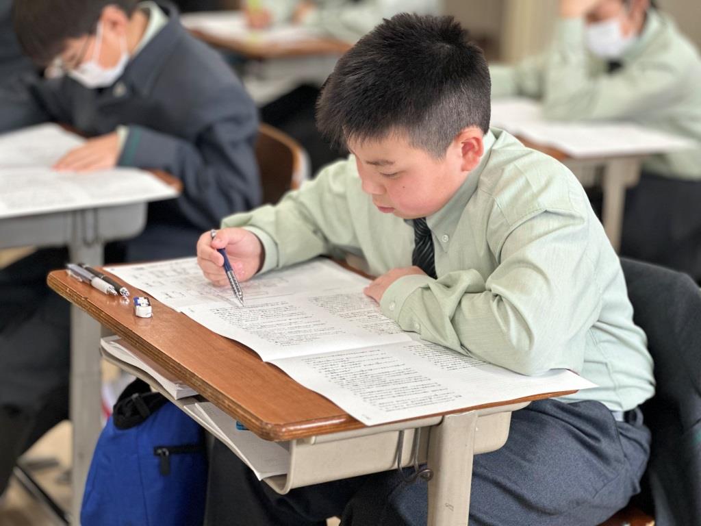 めざせ全国上位！　全国模試受験しました　【学力育成】