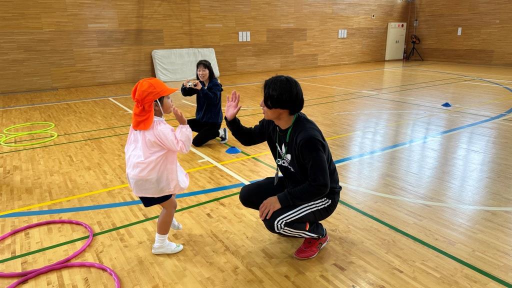 幼稚園生がやってきた！　【幼小中高連携教育】