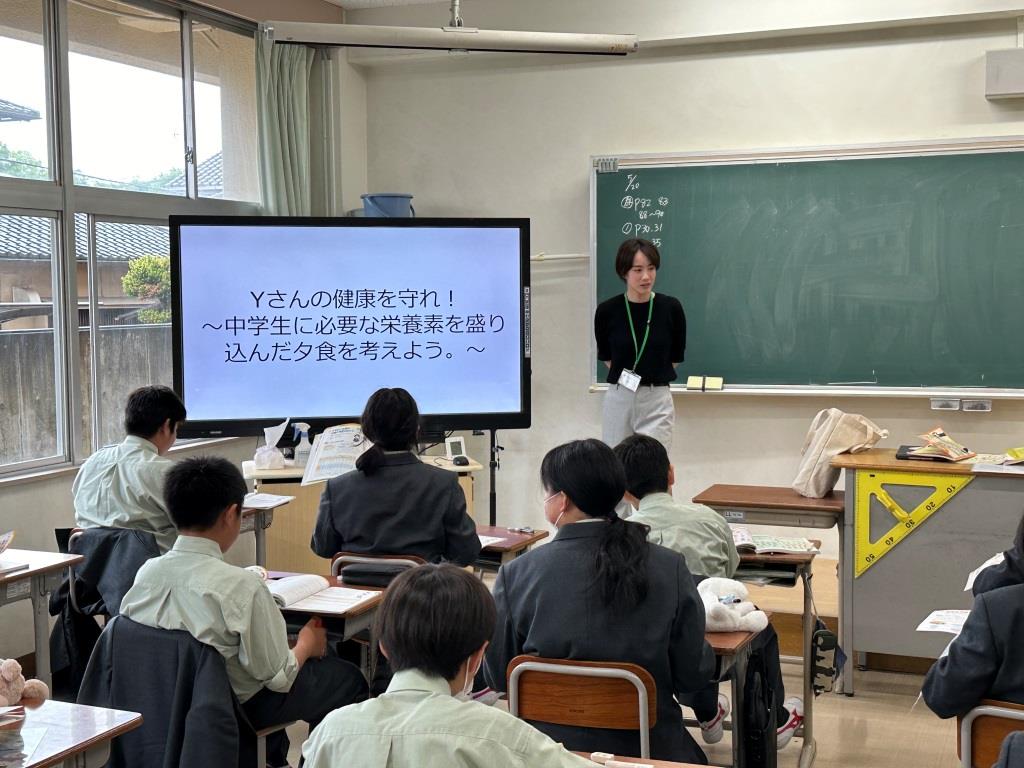 Yさんの健康を守れ！　【授業風景】