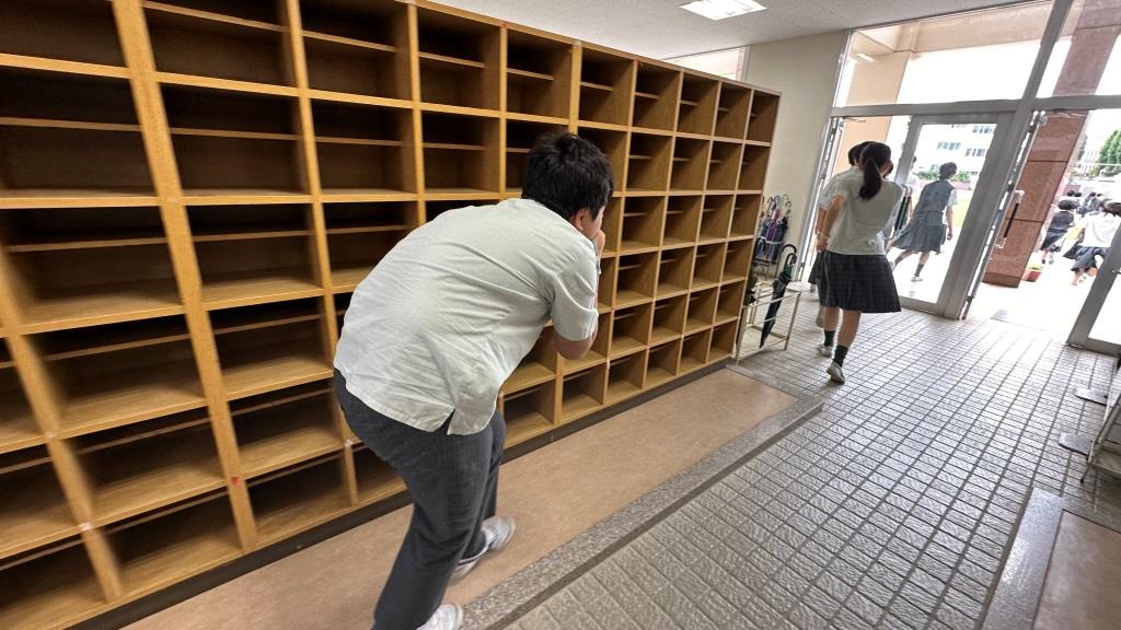 避難訓練がありました　【保健安全教育】