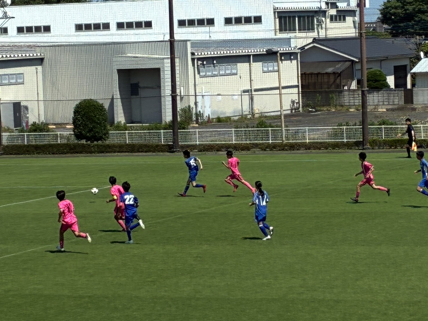 水戸市総体1日目（サッカー＆野球）