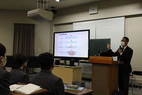 「令和７年度がん教育講演会」を実施しました。