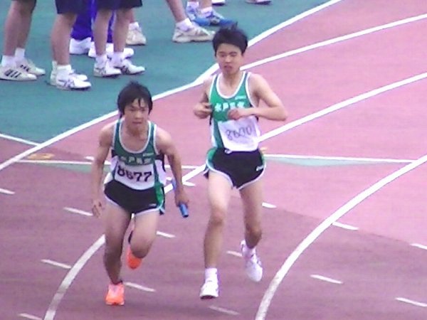 水戸市総体（陸上）が行われました！