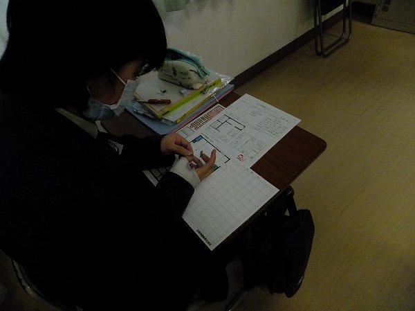 (技術家庭科）平面計画に挑戦！