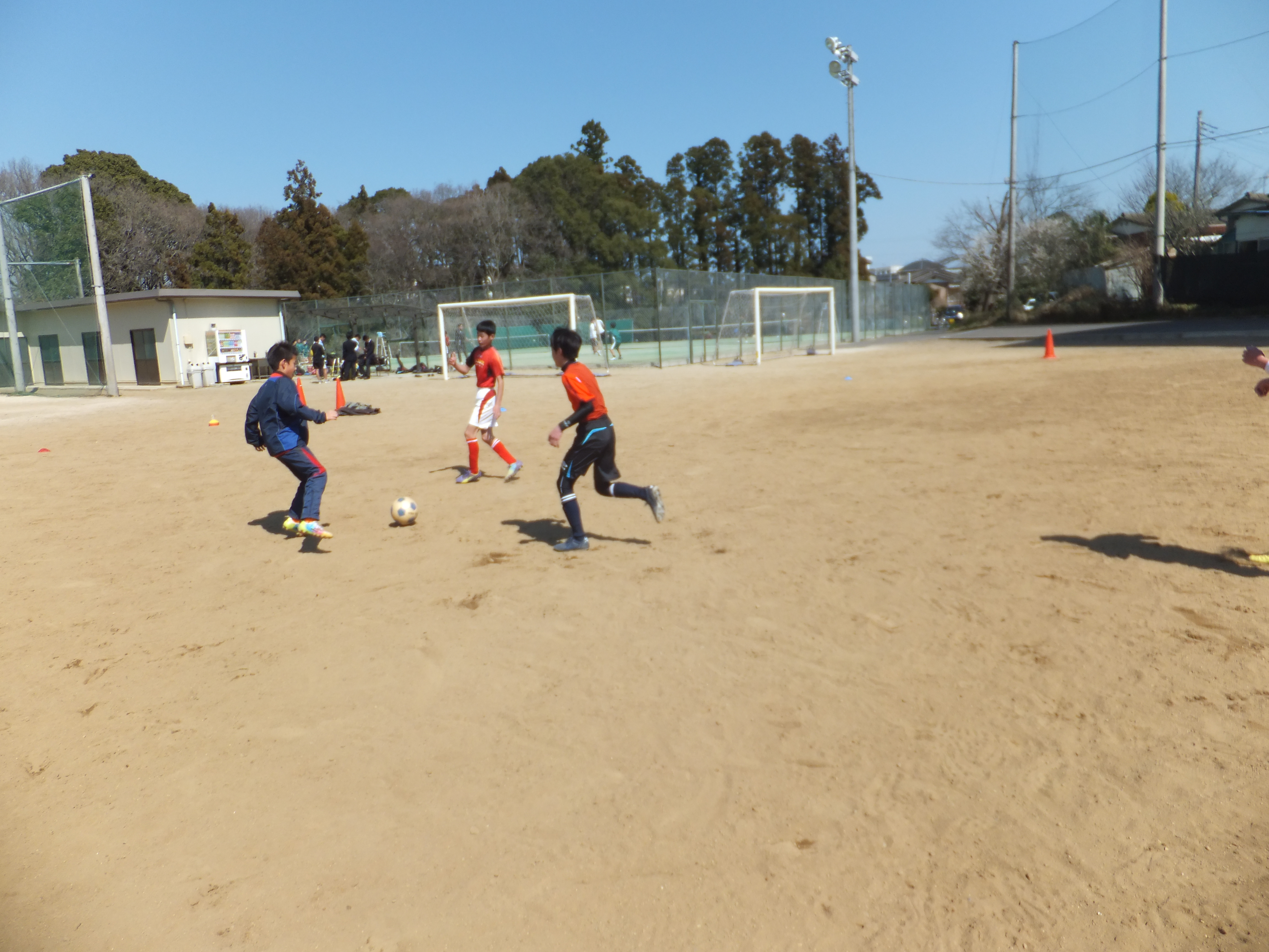 部活動風景(男子サッカー部)
