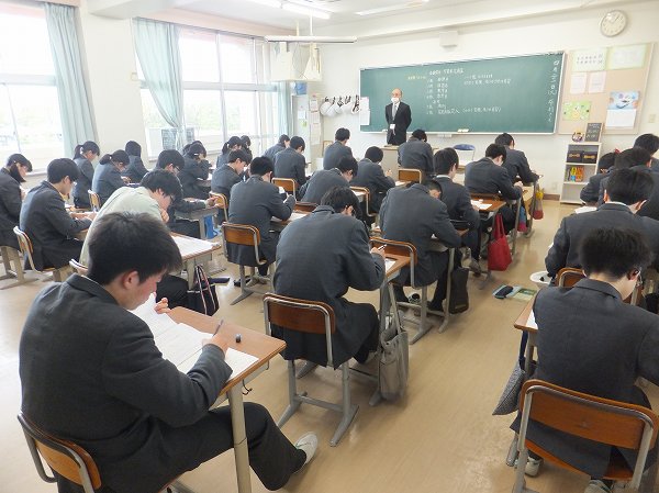 ３学年　全国学力調査実施！