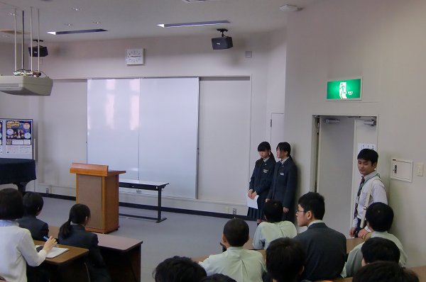 スピーチコンテスト　決勝戦