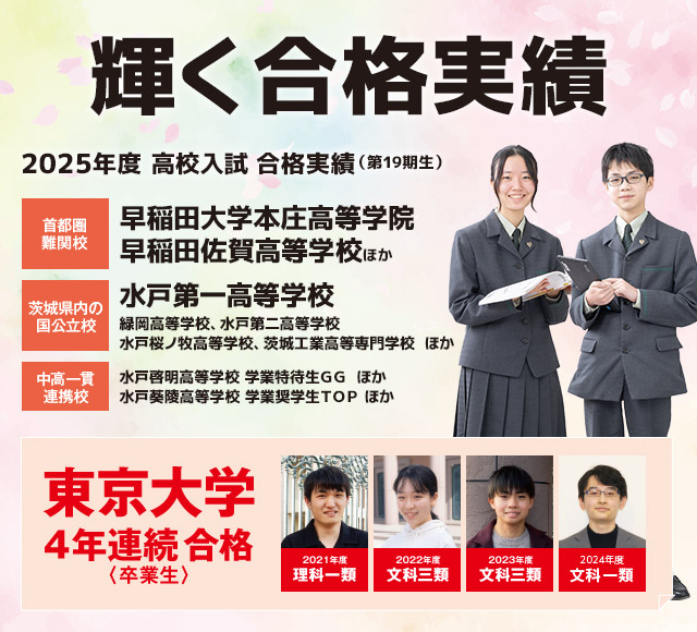 2022年度 高校入試合格実績(第16期生)